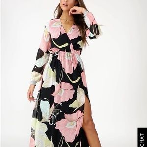 Lulus maxi dress